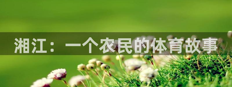 下载熊猫体育：湘江：一个农民的体育故事