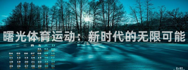 熊猫体育直播nba：曙光体育运动：新时代的无限可能